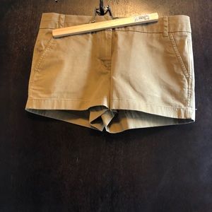 Jcrew khaki chino shorts